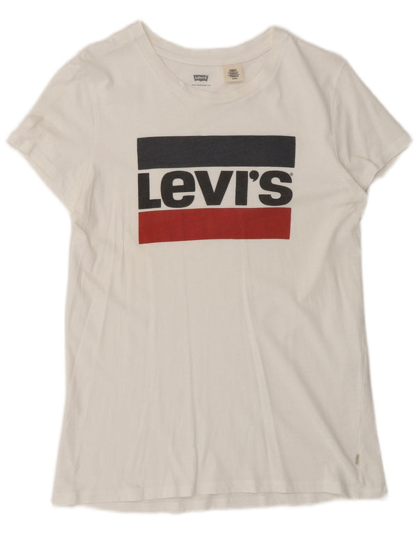T-shirt grafica da uomo Levi's Top piccola bianca