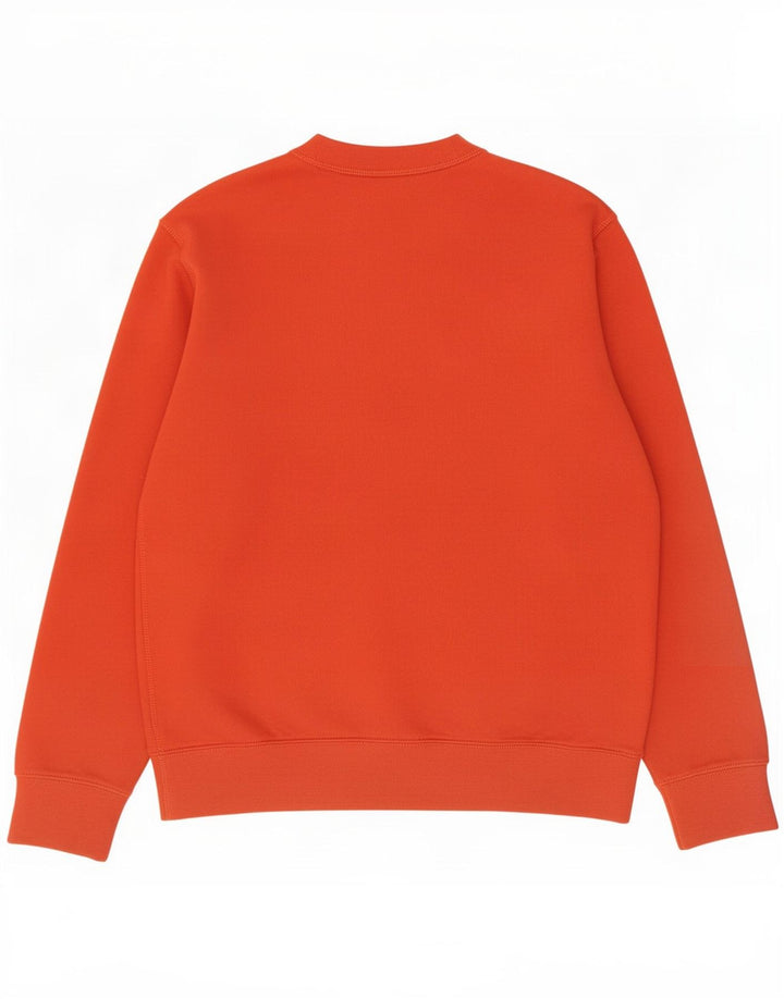 Felpa da uomo Marks & Spencer maglione rosso medio in cotone