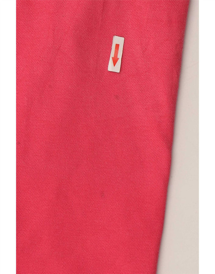 Polo da uomo Fila Large in cotone rosa