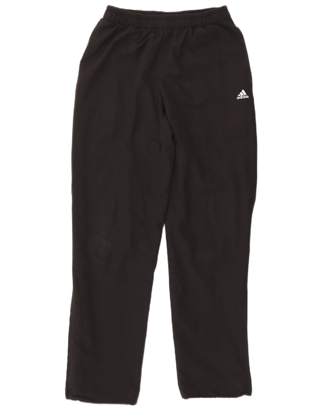 Pantaloni da tuta Adidas Climalite da uomo medio poliestere nero