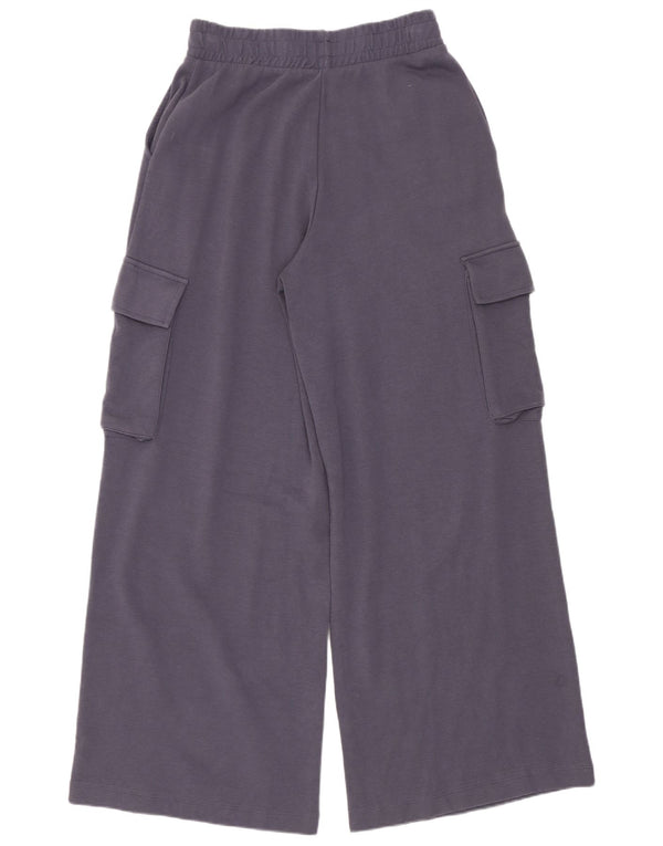 Pantaloni da tuta cargo Zara da donna UK 8 piccoli in cotone grigio