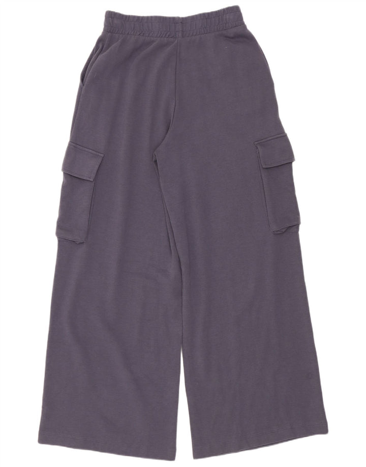 Pantaloni da tuta cargo Zara da donna UK 8 piccoli in cotone grigio