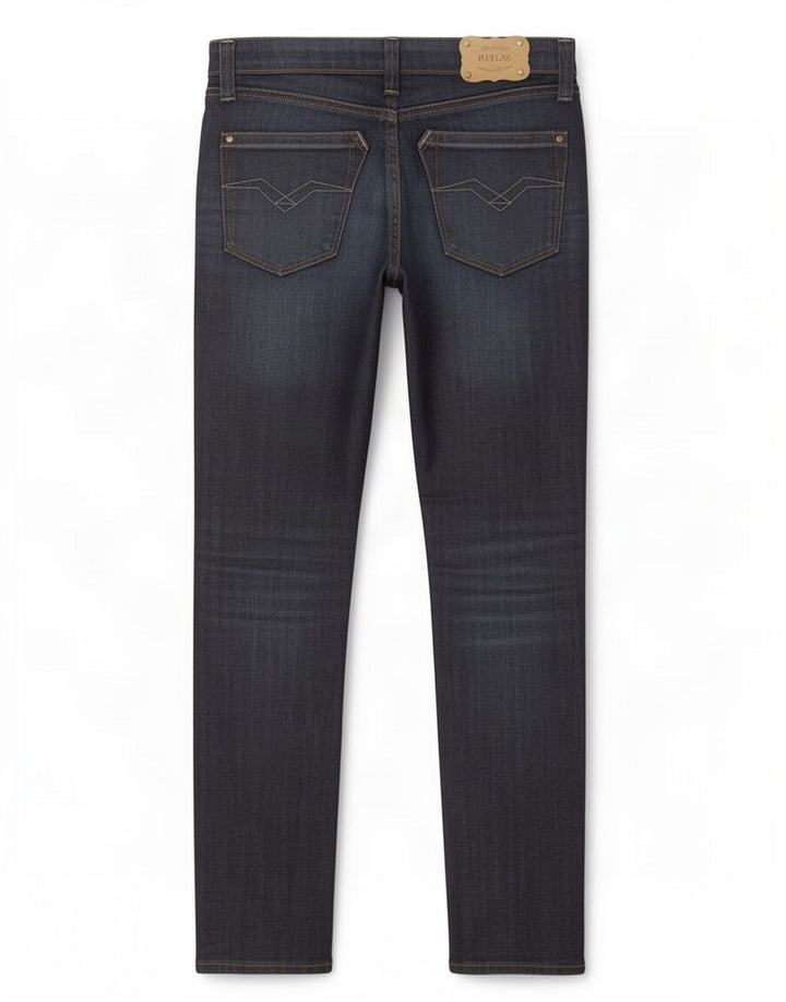 Jeans slim da donna Replay W25 L30 cotone blu navy