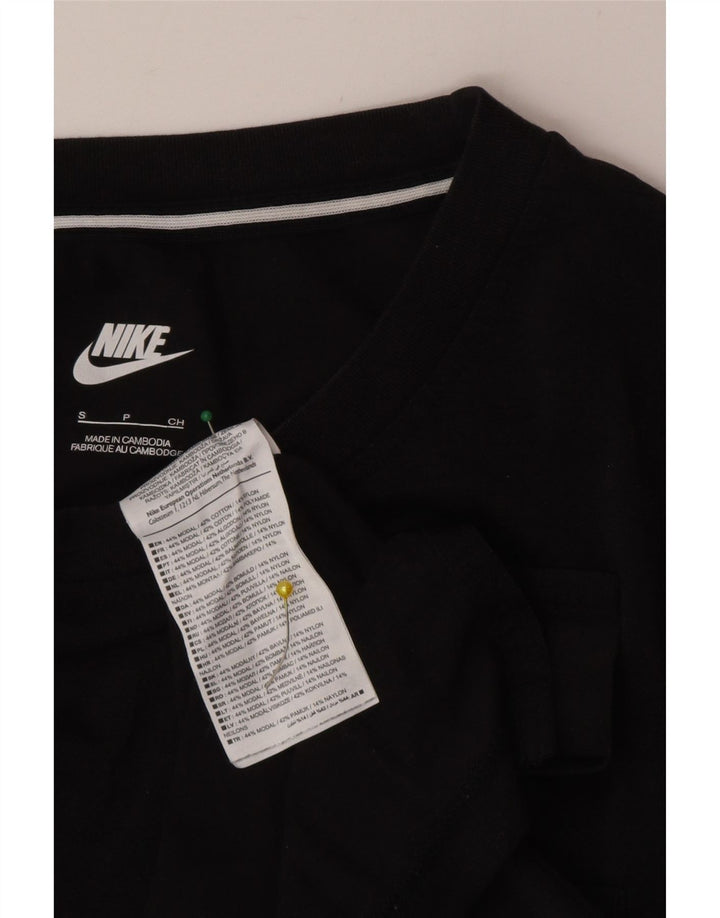 T-shirt da uomo Nike Top Small nera in modal