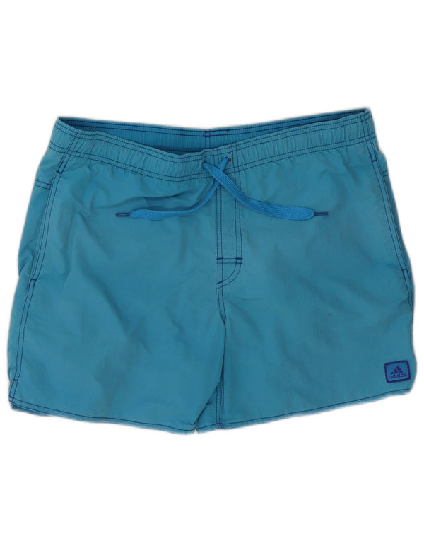 Pantaloncini da bagno Adidas da uomo di colore blu medio