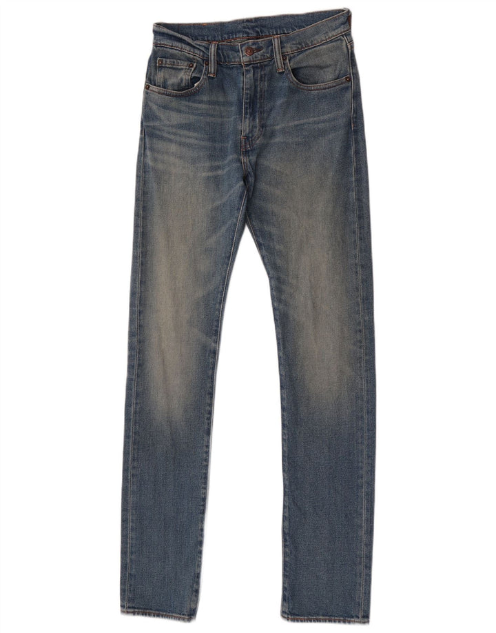 Jeans skinny Levi's 505 da donna W29 L34 cotone blu