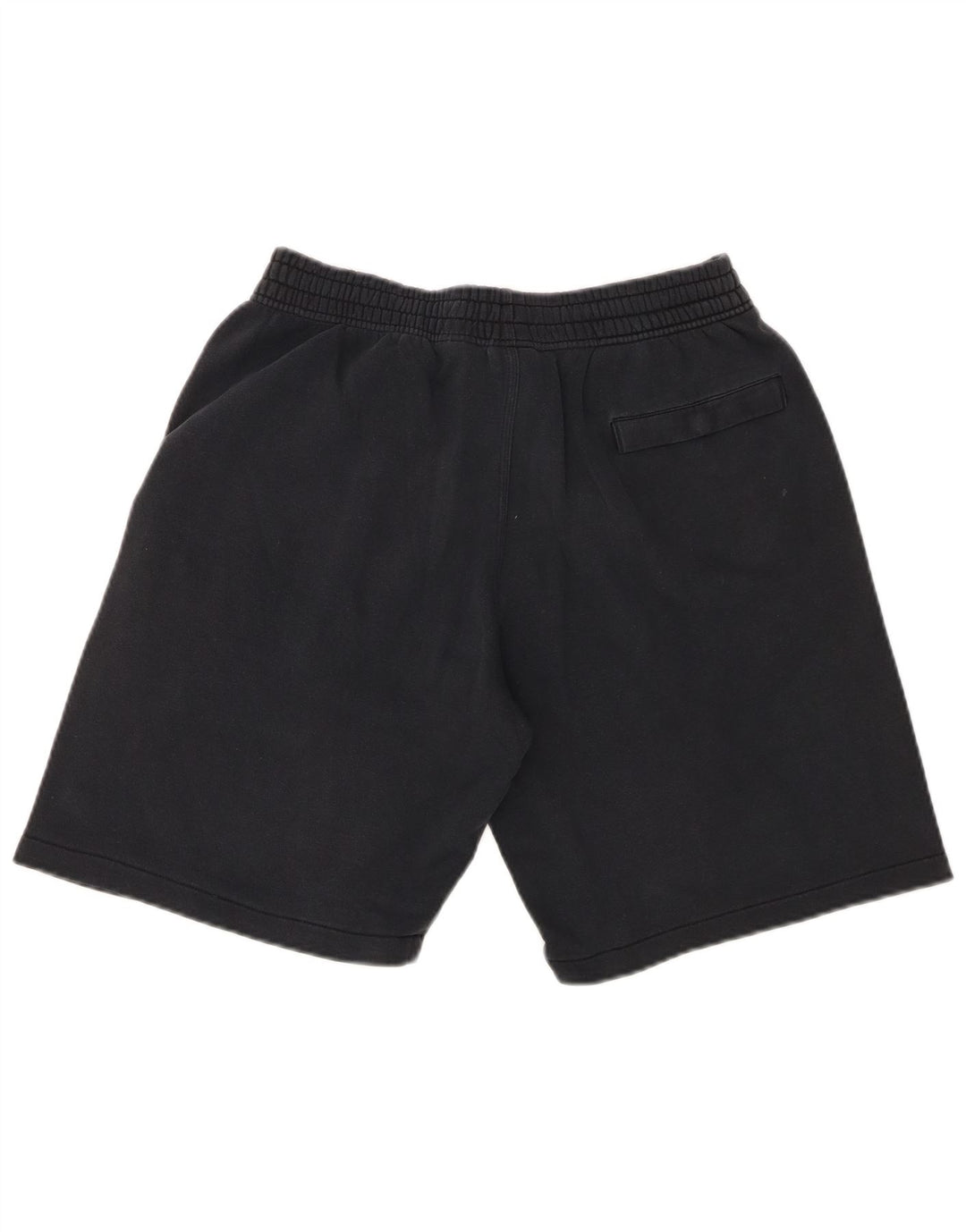 NIKE Mens Graphic Sport Shorts Medium Navy Blue Cotton