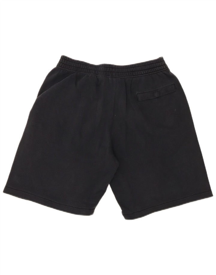 NIKE Mens Graphic Sport Shorts Medium Navy Blue Cotton