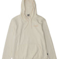 Felpa con cappuccio da donna Puma UK 14 cotone bianco medio