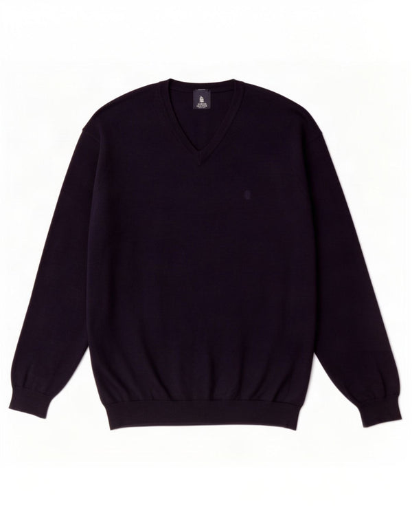 Marina Yachting Maglione da uomo con scollo a V 2XL Lana blu navy