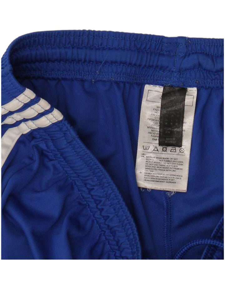 Pantaloncini sportivi Adidas Aeroready Graphic da uomo in poliestere blu medio