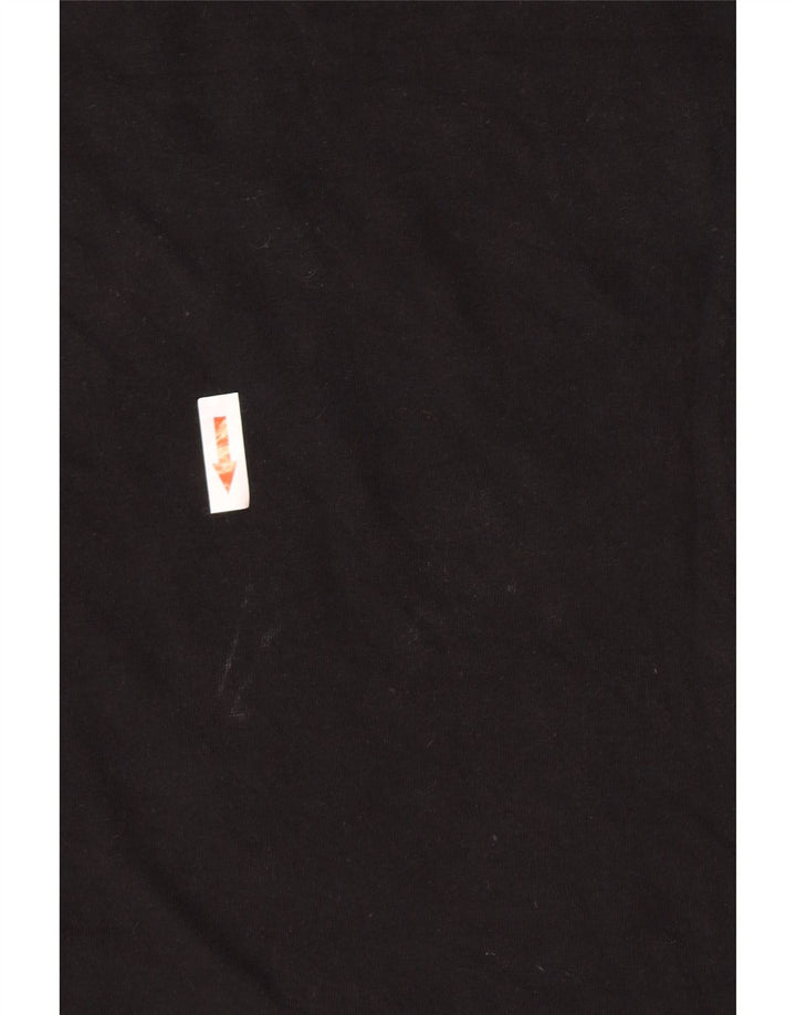 Maglietta grafica da donna Kappa Top UK 14 Large Nera