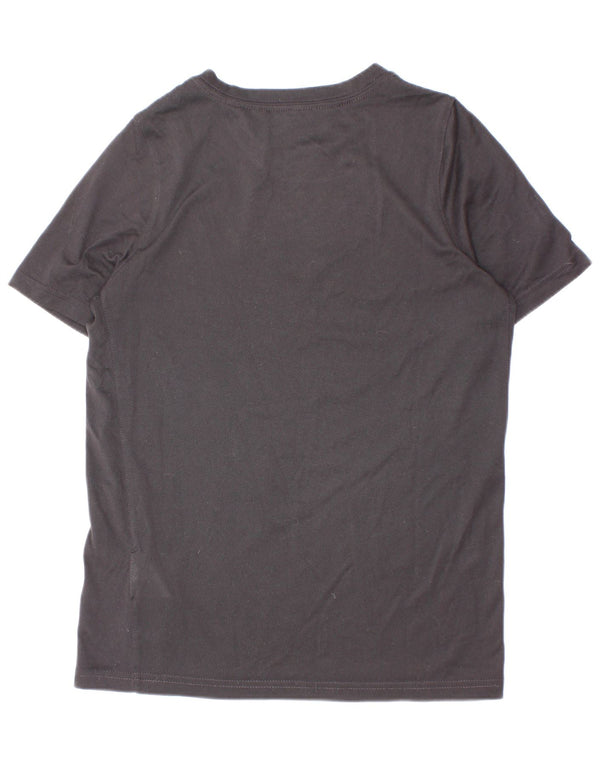 T-shirt grafica Nike da ragazzo Dri Fit Top 10-11 anni poliestere nero medio