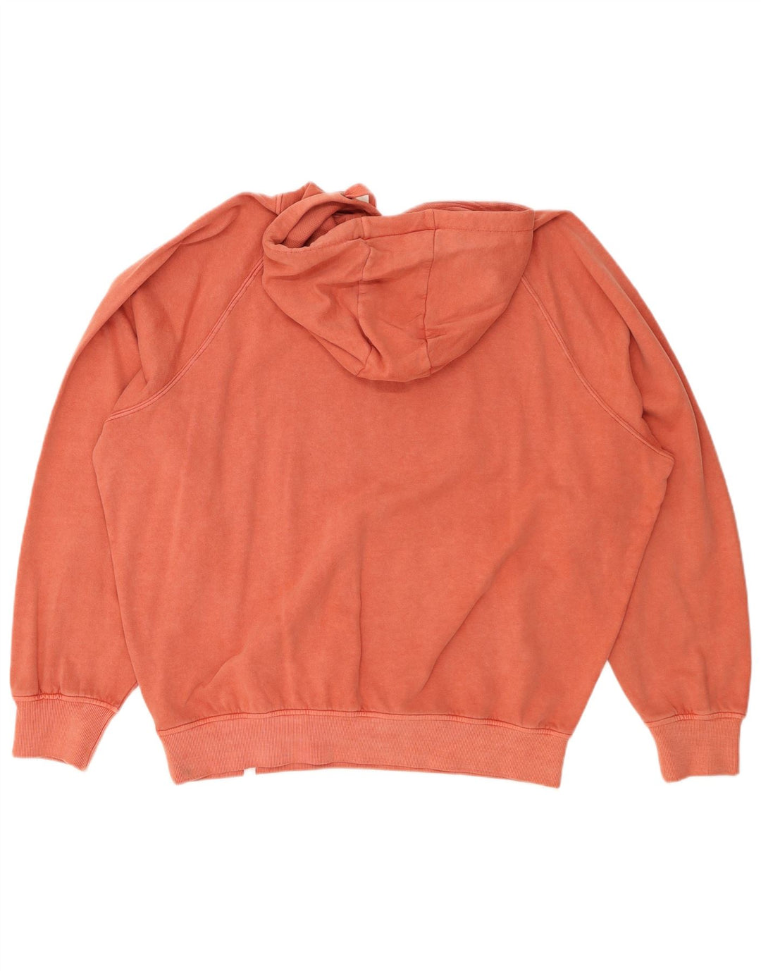 ANIMAL Maglione con cappuccio oversize con grafica da donna UK 14 Grande cotone rosa