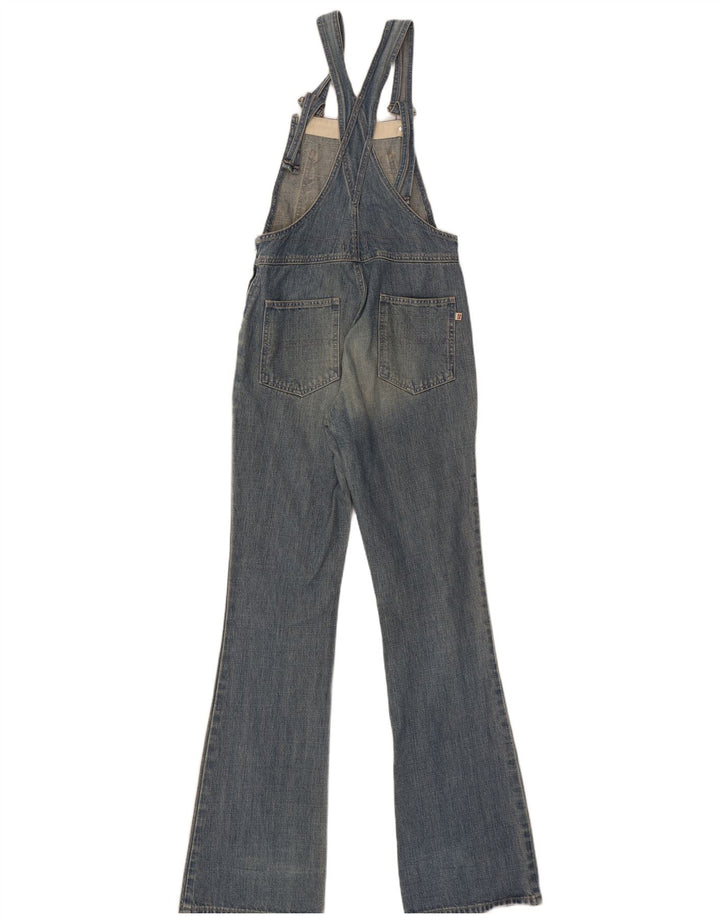 Carrera Salopette da donna Bootcut Jeans IT 40 Small W30 L35 Blu Cotone
