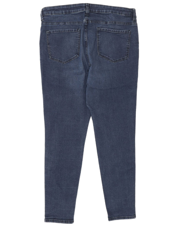 Jeans skinny Marks & Spencer da donna The Ivy UK 18 XL W36 L28 Blu