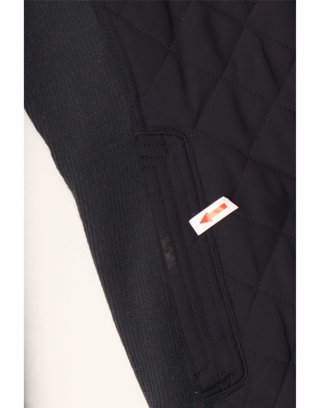 Giacca trapuntata da donna Zara UK 10 piccola blu navy