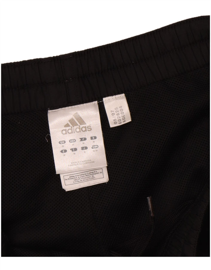Pantaloni da tuta con grafica ADIDAS da uomo Joggers medio poliestere nero
