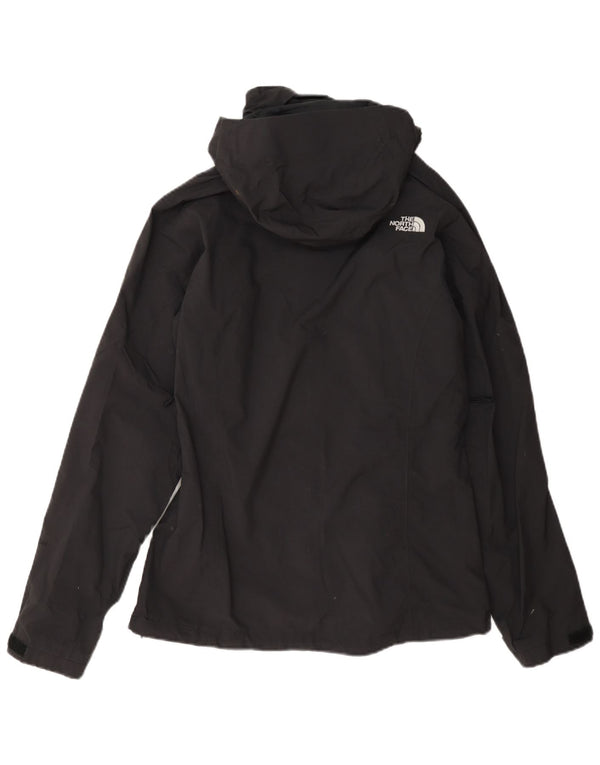 Giacca antipioggia con cappuccio da donna The North Face UK 10 Small Nylon nero