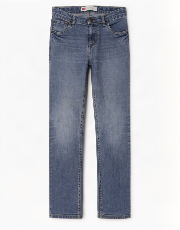 Levi's Ragazzi 511 Jeans Slim 13-14 anni W26 L29 Cotone Blu