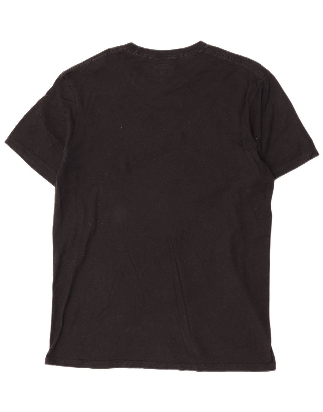 Converse - T-shirt grafica regolare da uomo, top in cotone nero medio, musica
