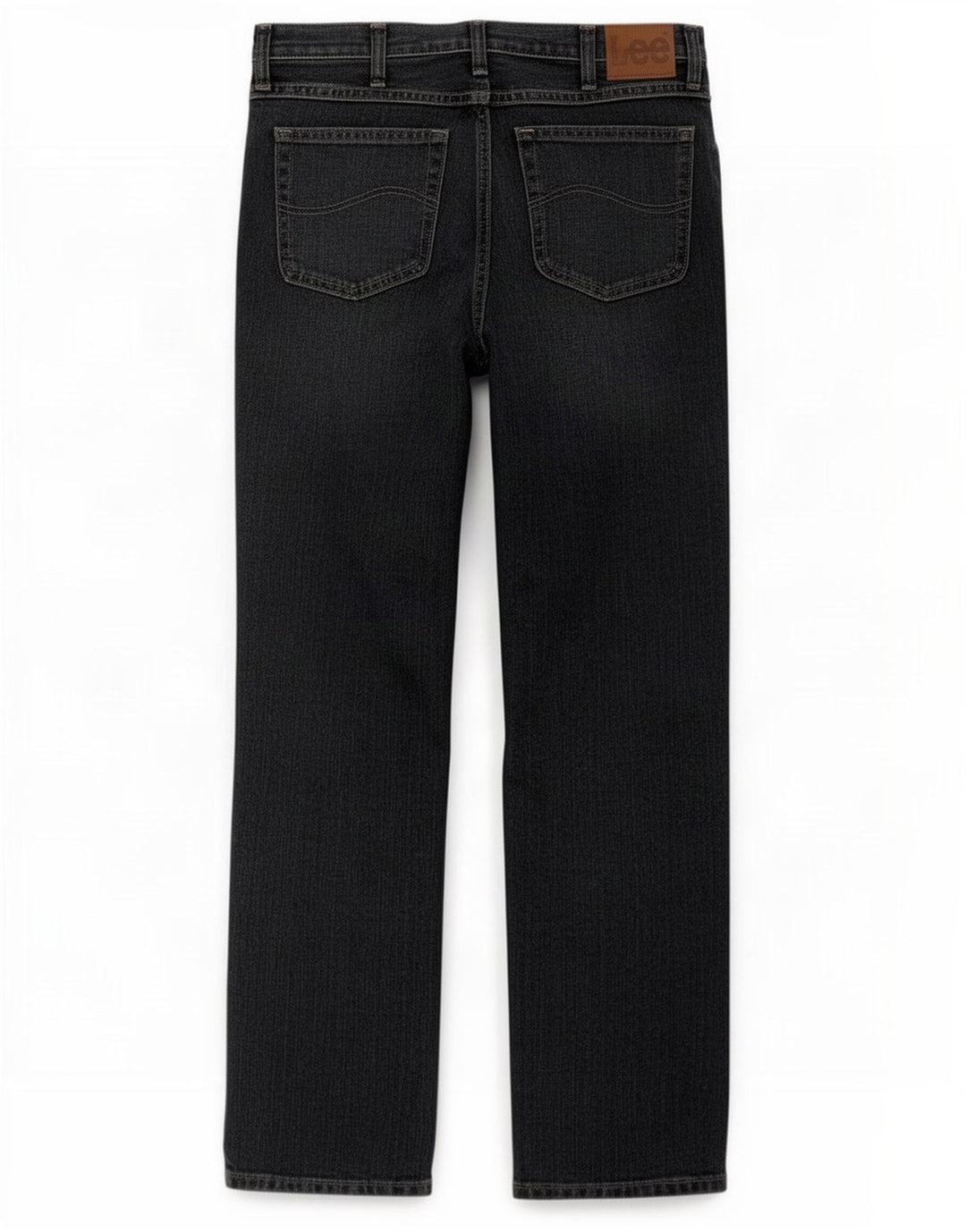 Jeans dritti da uomo Lee vestibilità regolare W34 L32 cotone blu navy