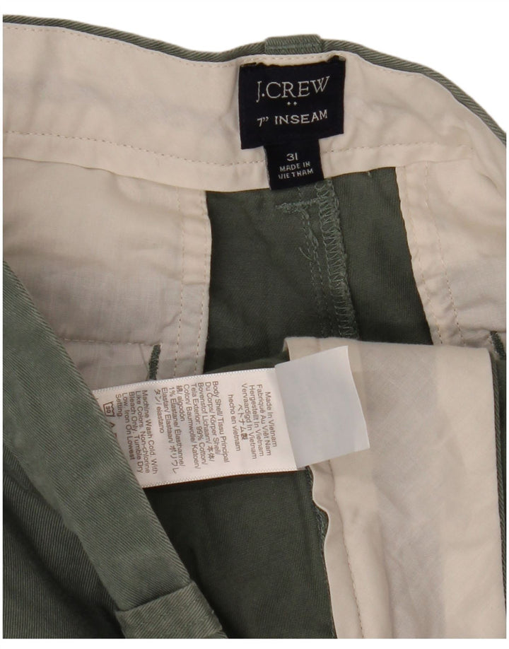 Pantaloncini chino da uomo J. Crew W31 cotone kaki medio