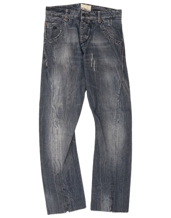 Jeans slim a banana da donna ENERGIE W30 L30 cotone blu