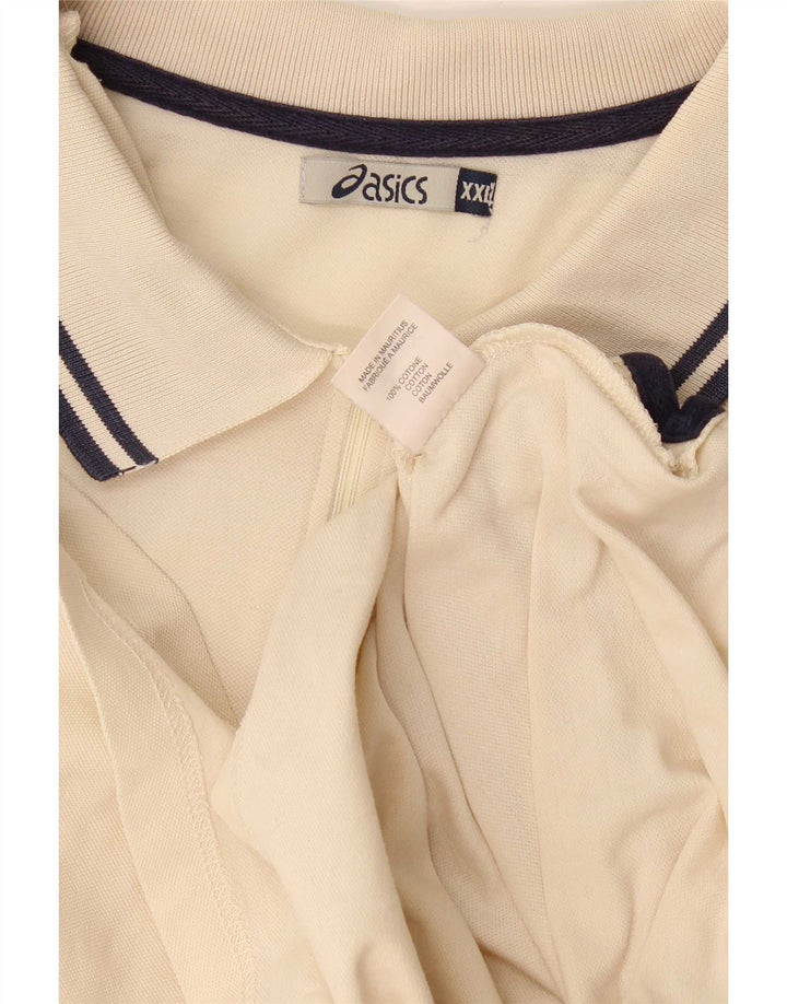 Polo Asics Uomo 2XL Cotone Beige