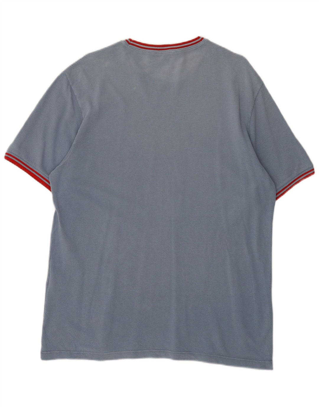 FRED PERRY T-shirt da uomo Top grande in cotone blu