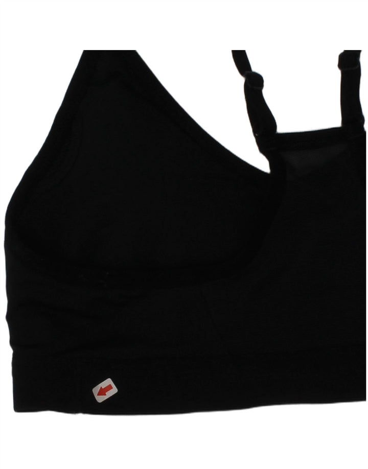 Top reggiseno sportivo Nike Dri Fit da donna, medio nero, sportivo