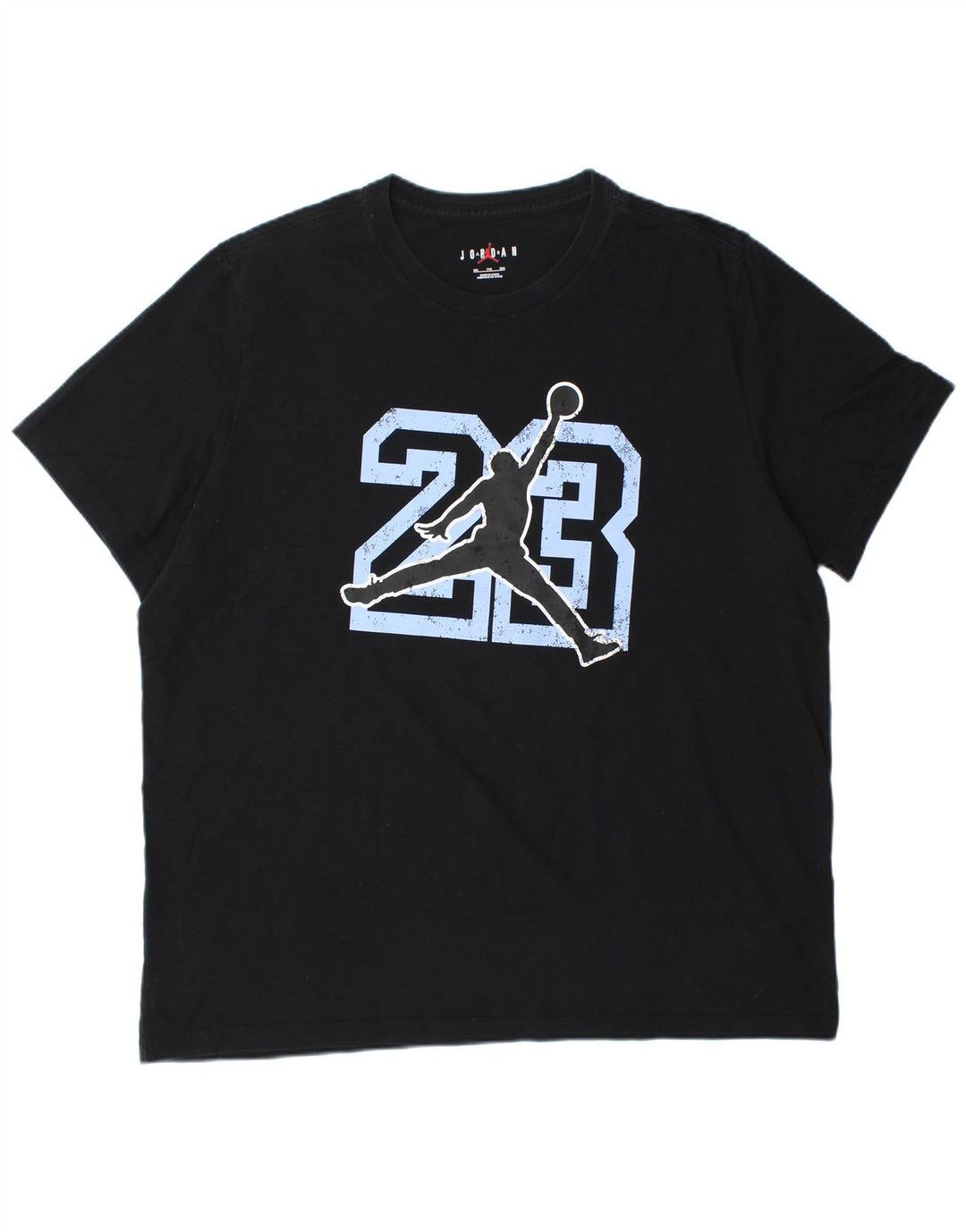 T-shirt grafica da uomo Jordan Top 2XL in cotone nero