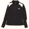 Giacca da tuta da donna Arena UK 10 Small Poliestere color block nero