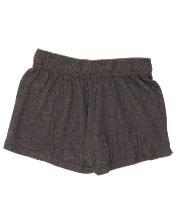 Pantaloncini sportivi REEBOK da donna UK 10 piccoli in cotone grigio