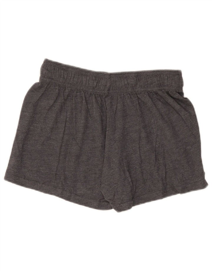 Pantaloncini sportivi REEBOK da donna UK 10 piccoli in cotone grigio