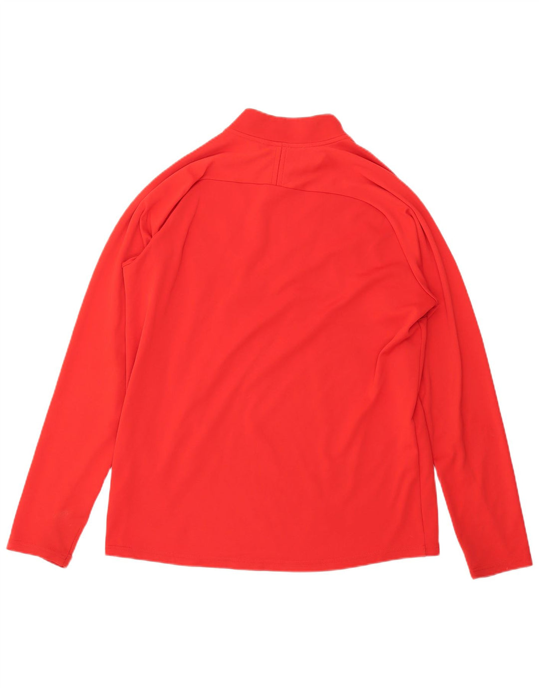 Maglia da tuta pullover con zip grafica Nike Dri Fit da uomo, grande, rossa