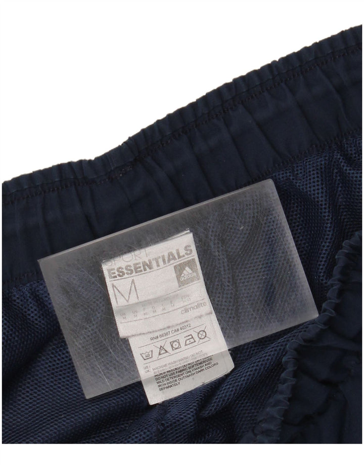 ADIDAS Mens Climalite Sport Shorts Medium  Navy Blue Polyester