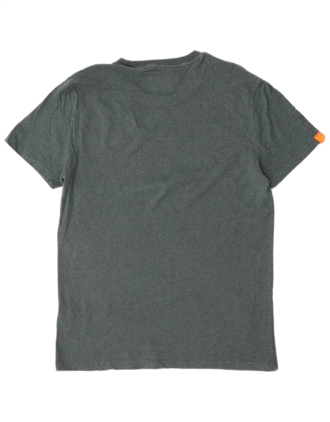 SUPERDRY Mens T-Shirt Top Large Green Cotton