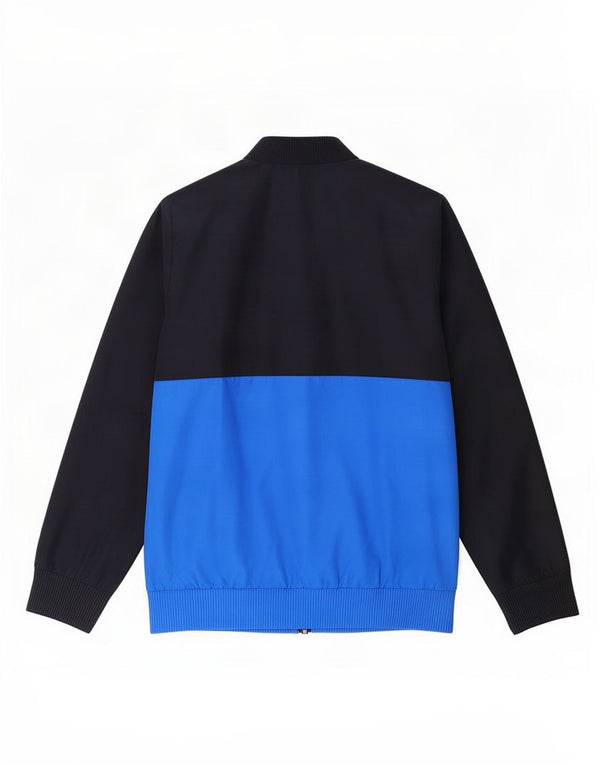 Giacca da tuta da ragazzo Adidas 7-8 anni in poliestere color block blu