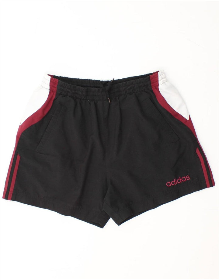 ADIDAS Mens Sport Shorts Large Black Polyester