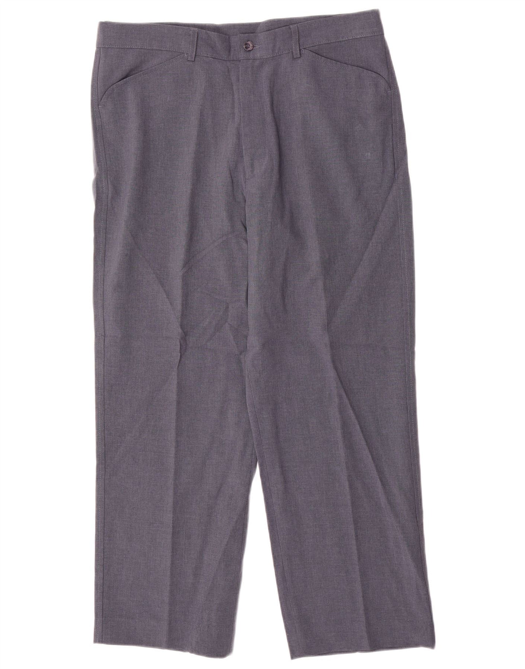 Pantaloni casual dritti da uomo Farah W36 L29 poliestere blu