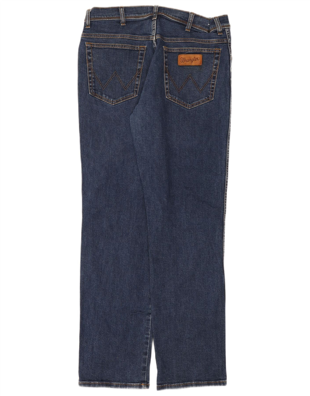 Jeans dritti da uomo Wrangler Texas W36 L34 cotone blu navy