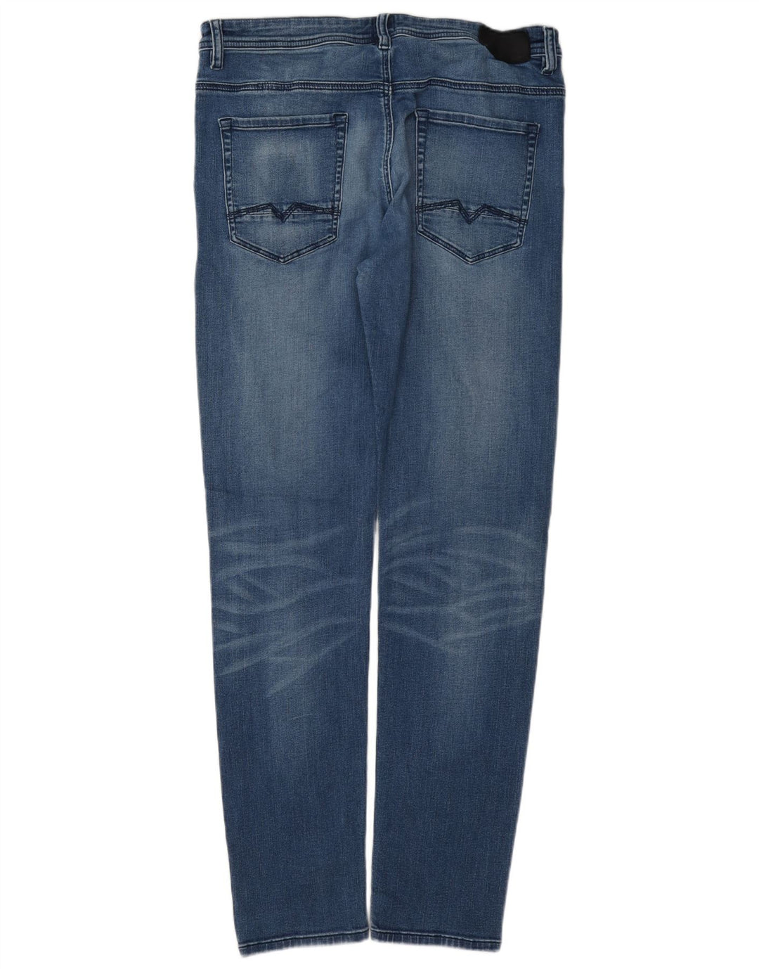 Jeans affusolati da uomo Hugo Boss W34 L34 cotone blu
