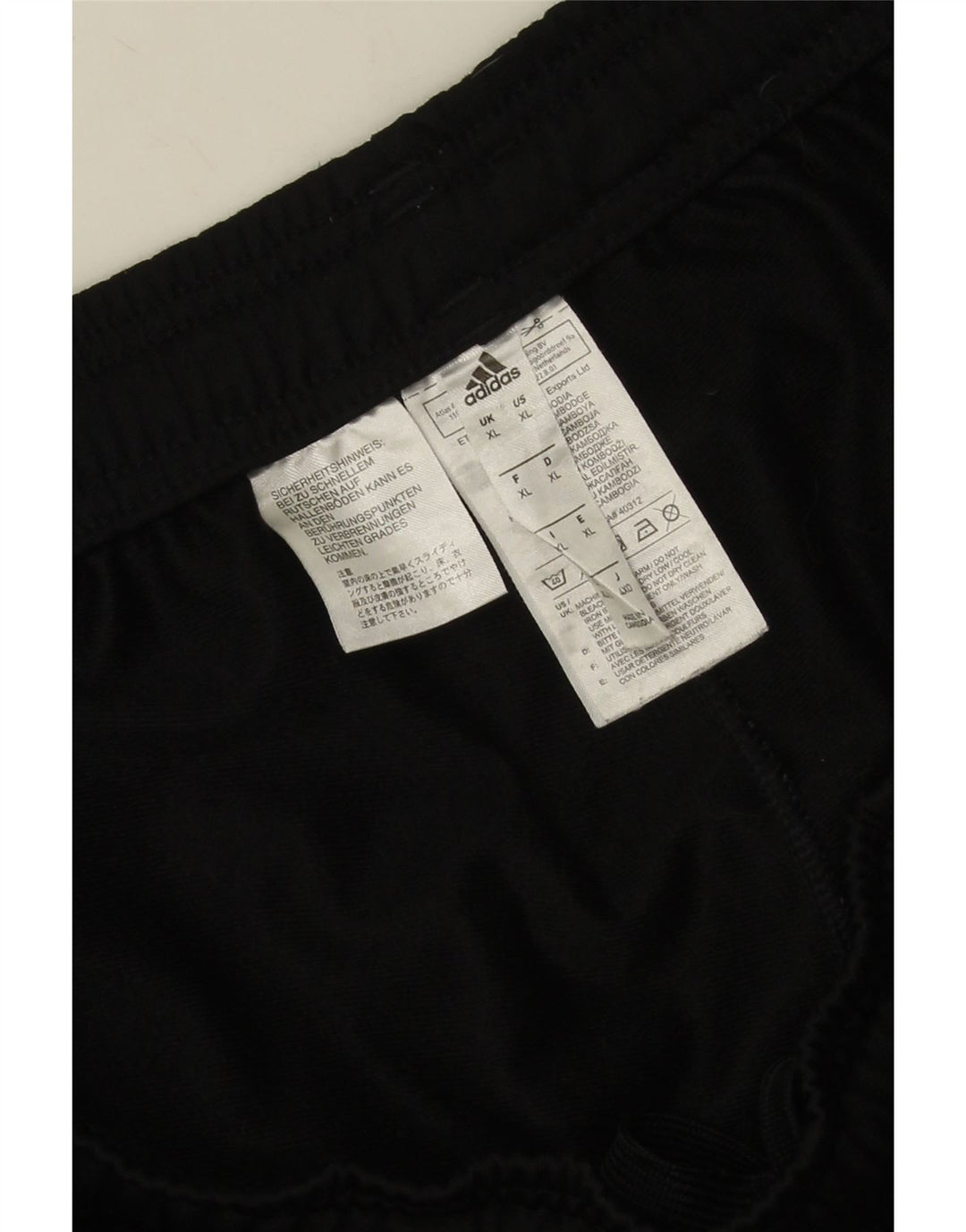Pantaloni da tuta da uomo Adidas Joggers XL poliestere nero