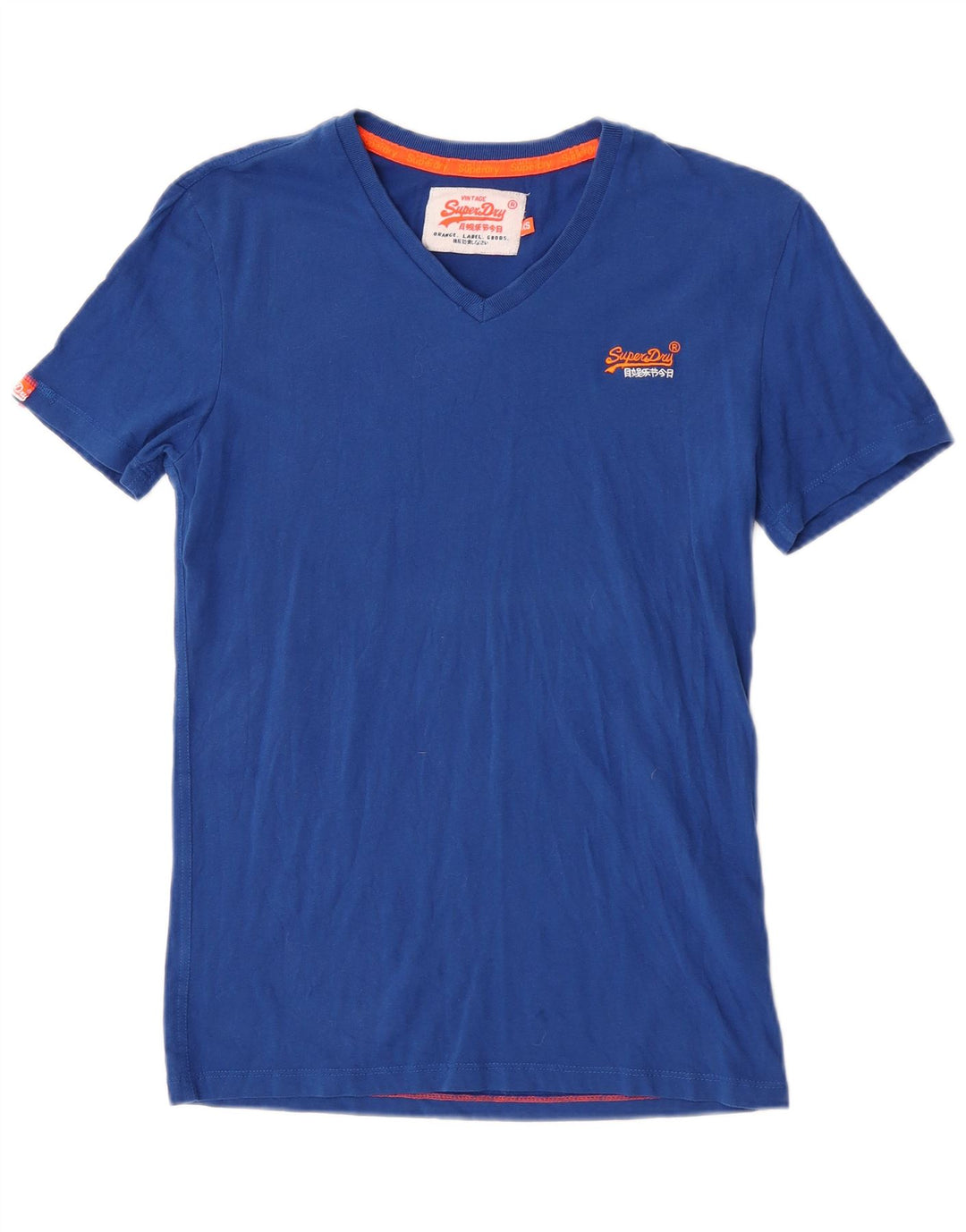 T-shirt da uomo Superdry Top XS in cotone blu