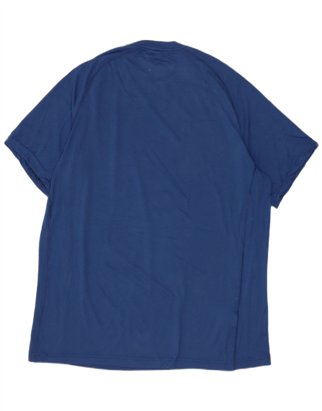 T-shirt da uomo EDDIE BAUER Top grande in poliestere blu