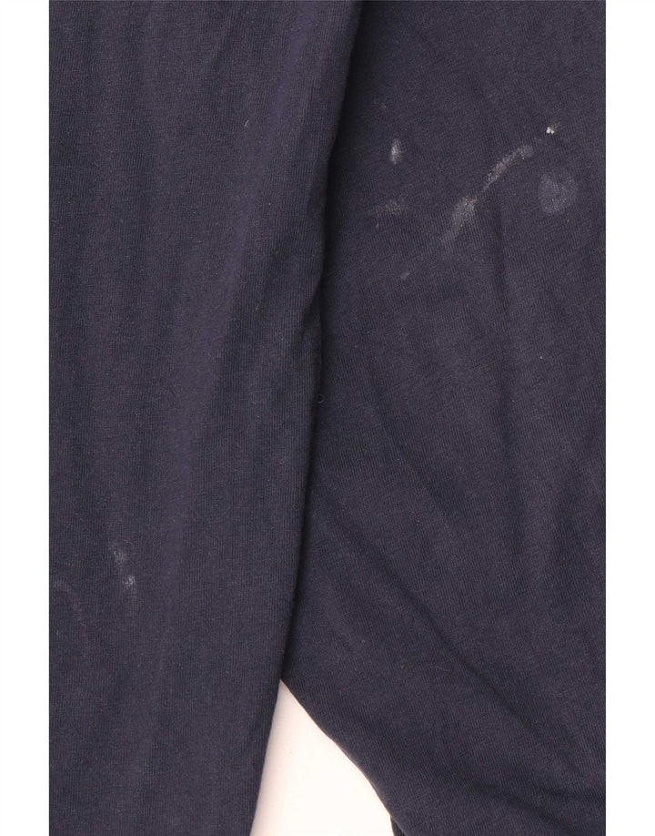 Levi's Maglia da uomo con vestibilità standard, manica lunga, XL, cotone blu navy