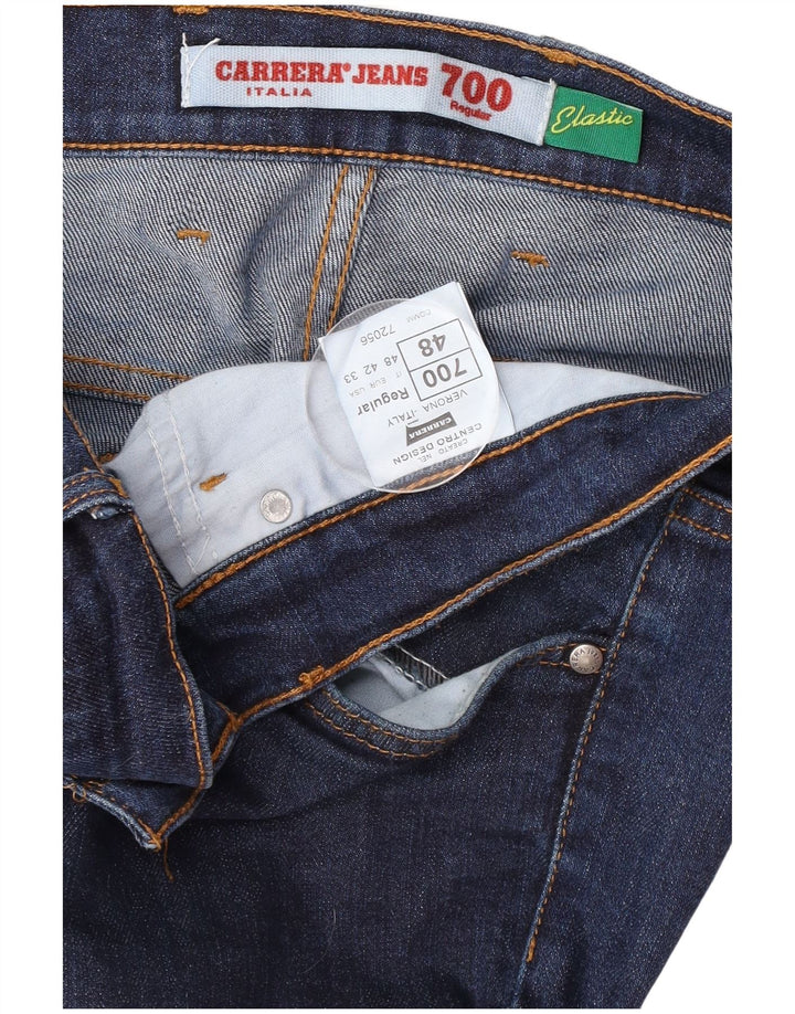 Jeans dritti da uomo Carrera 700 IT 48 medio W33 L33 cotone blu navy