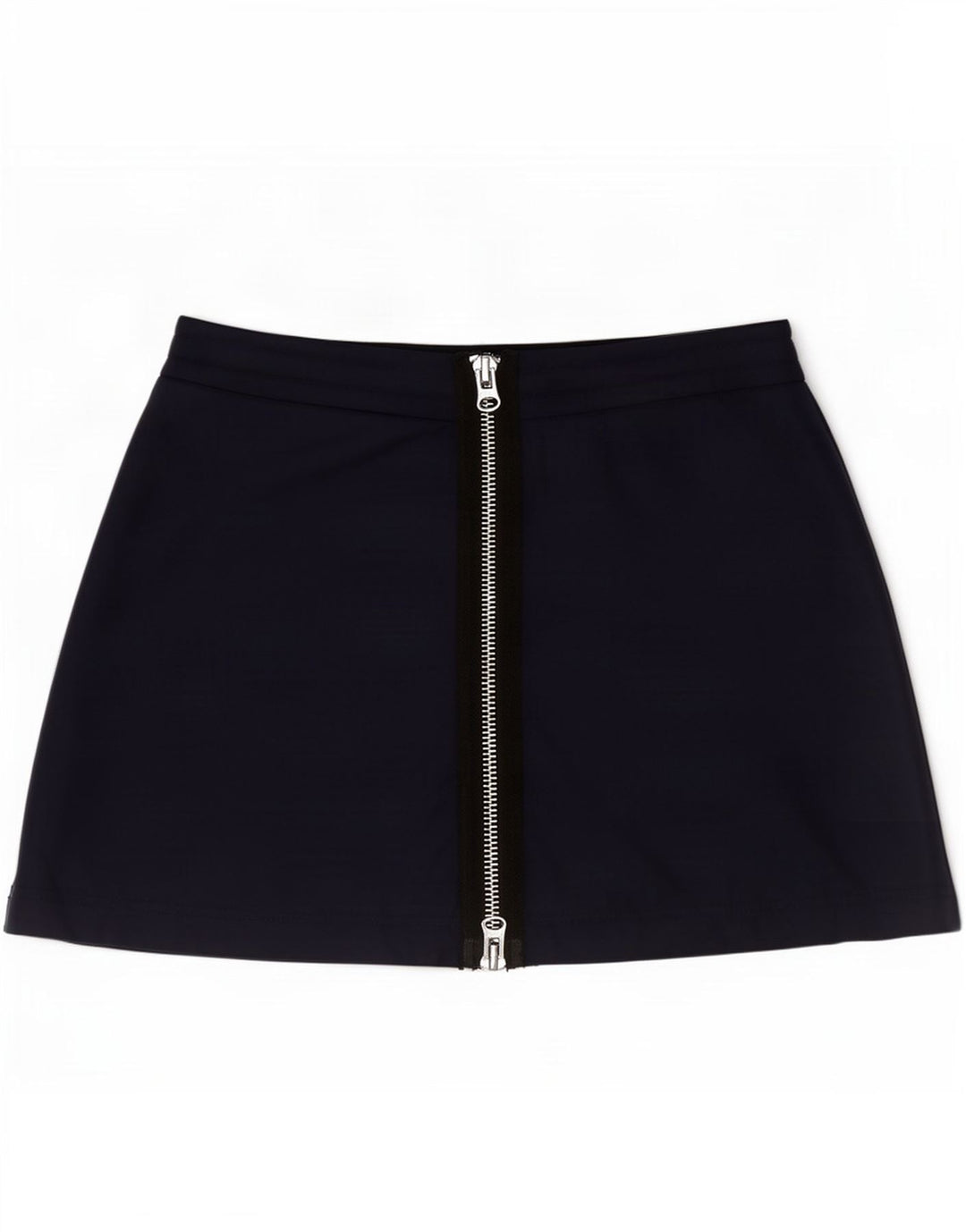 Minigonna Zara da donna media W28 blu navy in poliammide