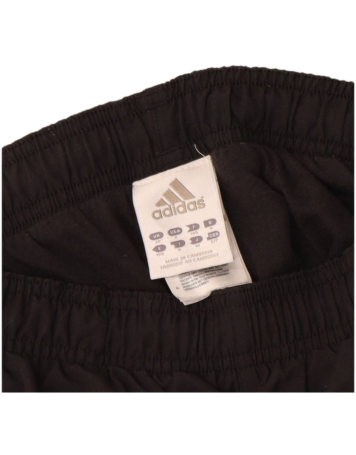 Pantaloni da tuta da uomo Adidas Joggers medi neri poliestere sportivi